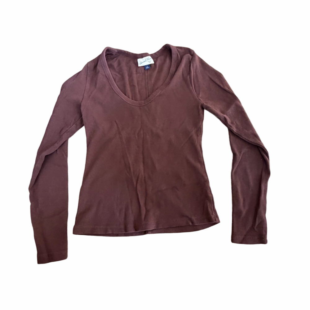 Universal Thread Brown Knit Top